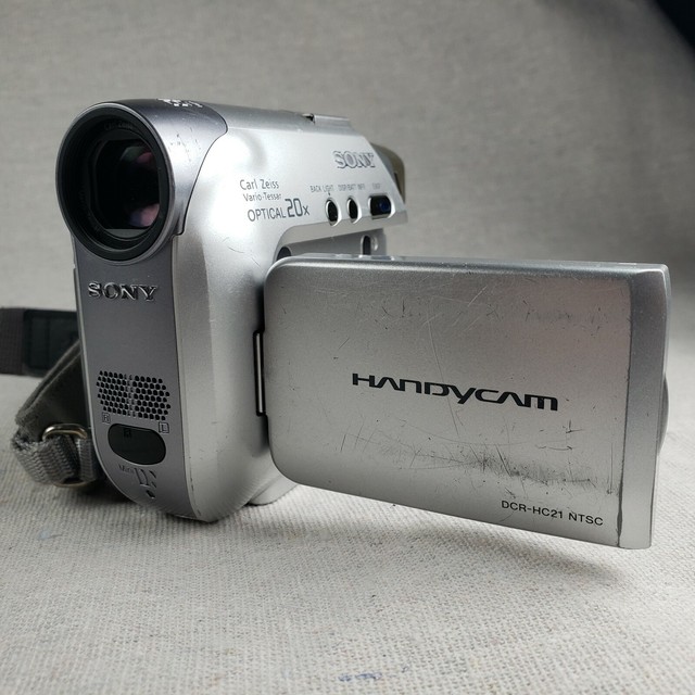 Sony Handycam DCRHC21 Mini DV Camcorder for sale online eBay