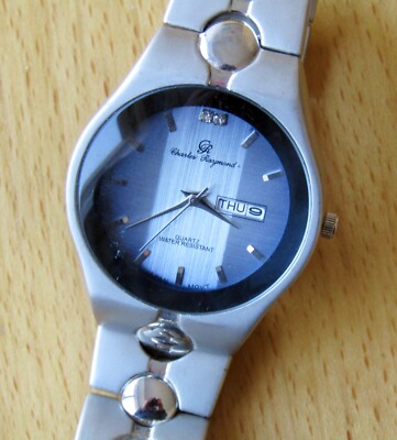 Charles Raymond Japan MOVT / Armbanduhr Quartz / Uhr vintage