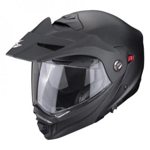 Scorpion Adx-2 Motorcycle Helmet Flip-Front Matt Pearl Black