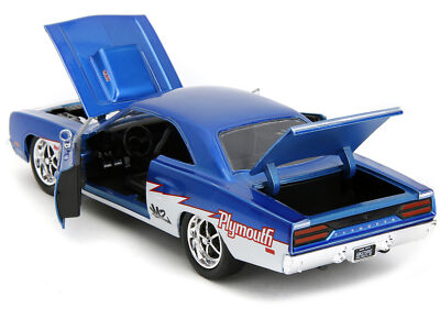 1970 Plymouth Road Runner #938 Candy Blue and White 