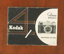 KODAK RETINA REFLEX S INSTRUCTION BOOK/61231