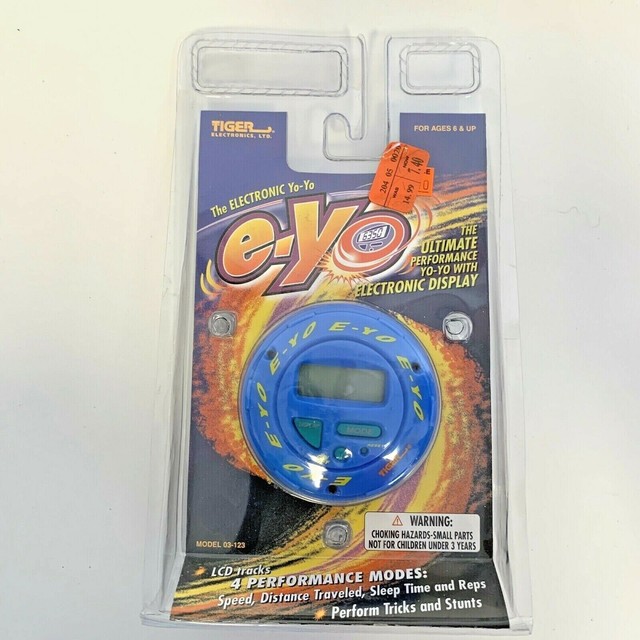 Tiger Eyo Electronic Performance Yoyo 1998 Yoyo Blue for sale online