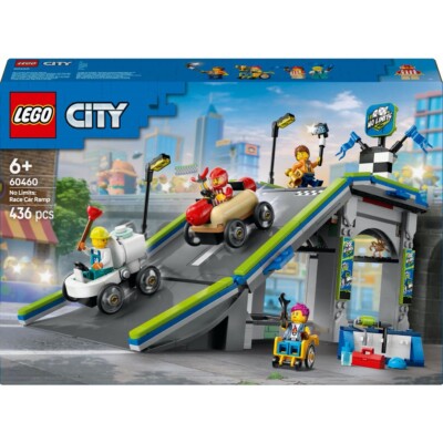 LEGO City No Limits Race Car Ramp Track 60460 Toy Building Kit 436 pcs