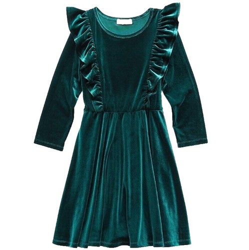 mini boden velvet party dress Kids' Heart Appliqu Velvet & Tulle Party Dress (Women)