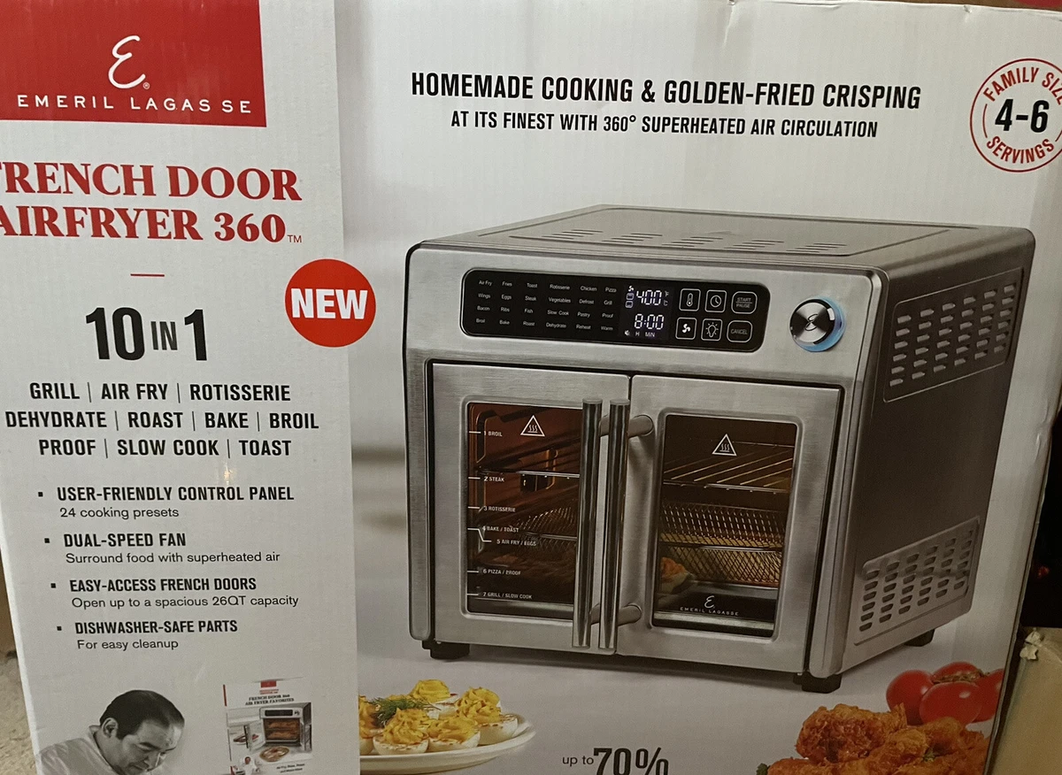 Emeril's French Door AirFryer 360 A Chef's Honest Review, 55 OFF