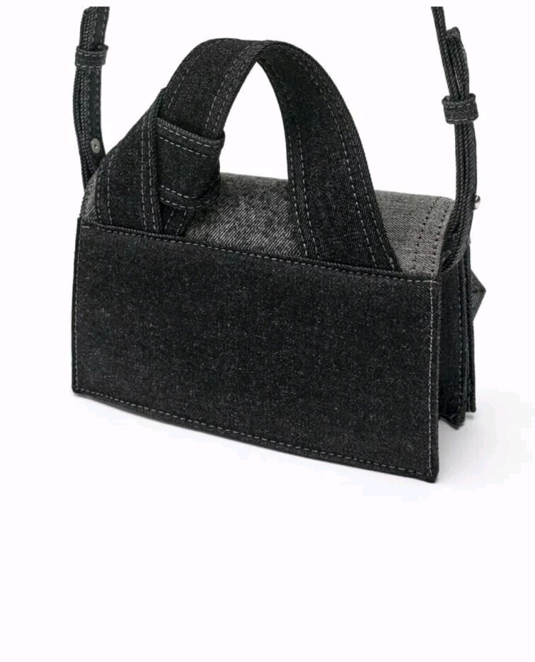 バッグ By Walid 22ss DENIM REPATCH ZAHRA BAG NWT ZARA PATCHWORK DENIM MINI CITY BAG | eBay