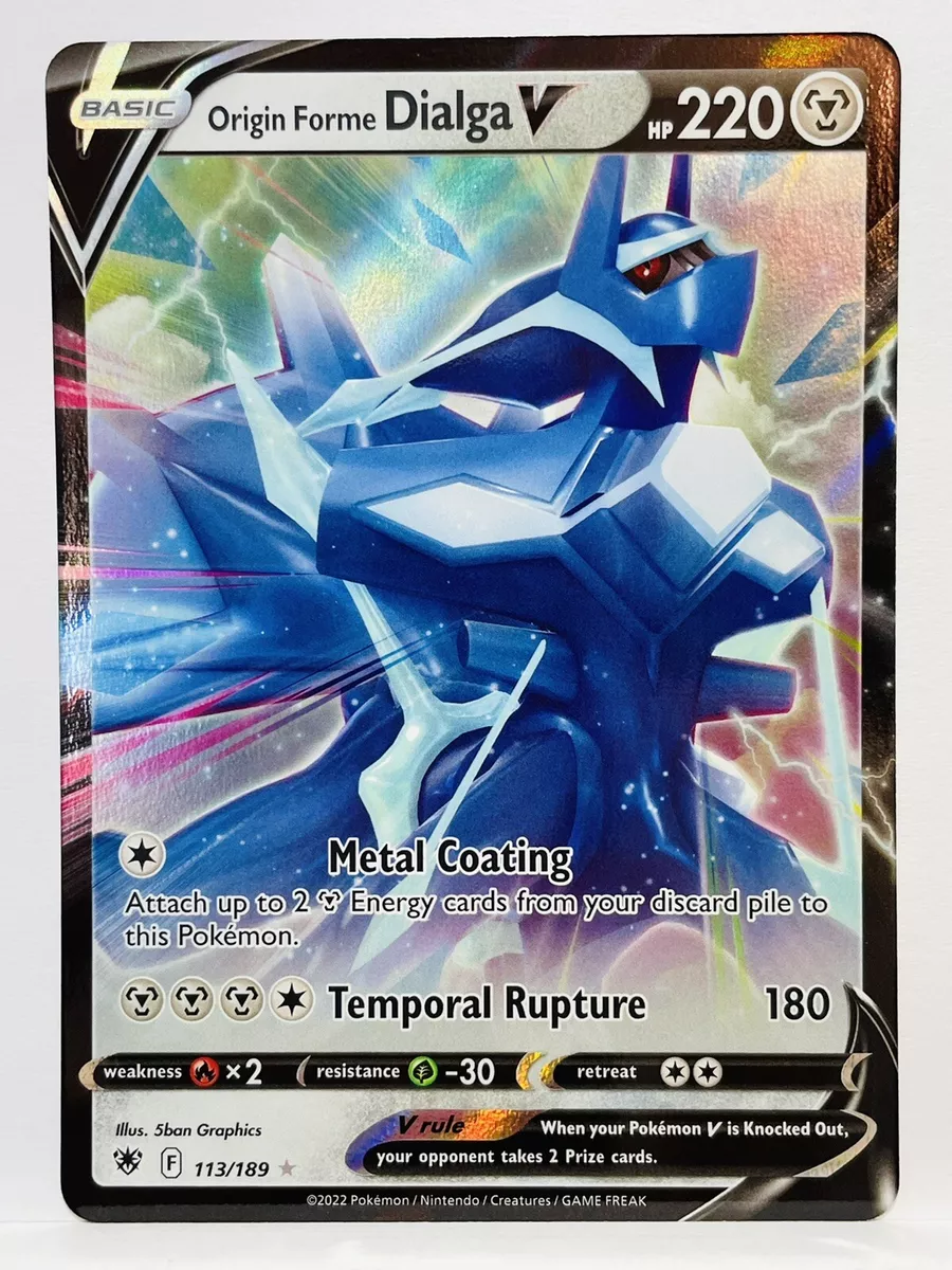 Dialga Forma Origem-V / Origin Forme Dialga-V (113/189), Busca de Cards