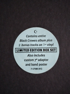 THE BLACK CROWES : THREE SNAKES AND ONE CHARM - Single Edition Limited Box Set