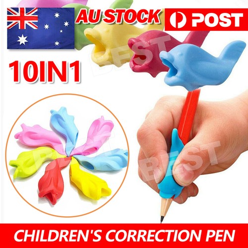 10Pcs Set Children Pencil Holder Pen Writing Aid Grip Posture ...