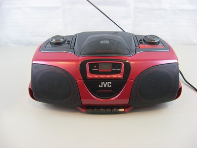 JVC Portable AM/FM Stereo CD/ Cassette 