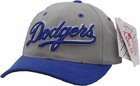 Los Angeles Dodgers American Needle Script Lofted stitched Buckle Back Hat