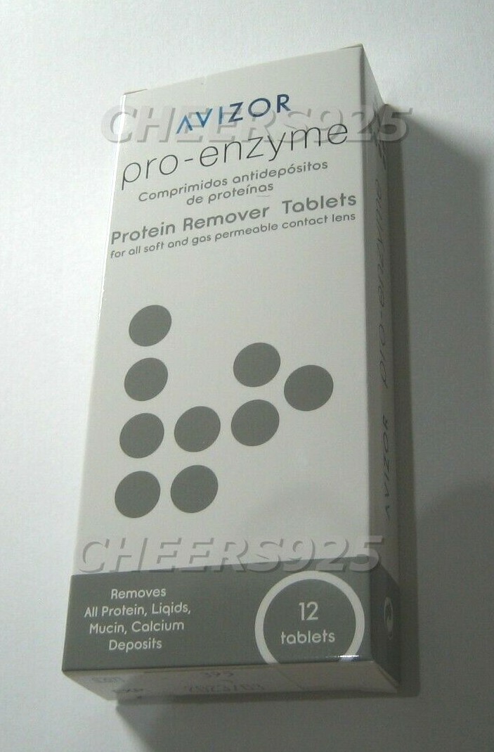 2 Pack of Avizor ProEnzyme Protein Remover Tablets 12 Week Supply