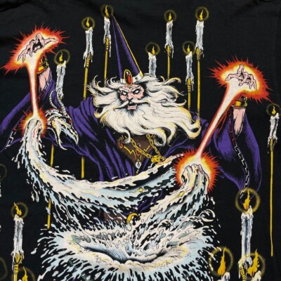 1994 Liquid Blue Wizard Sorcerer Vintage Tee | eBay