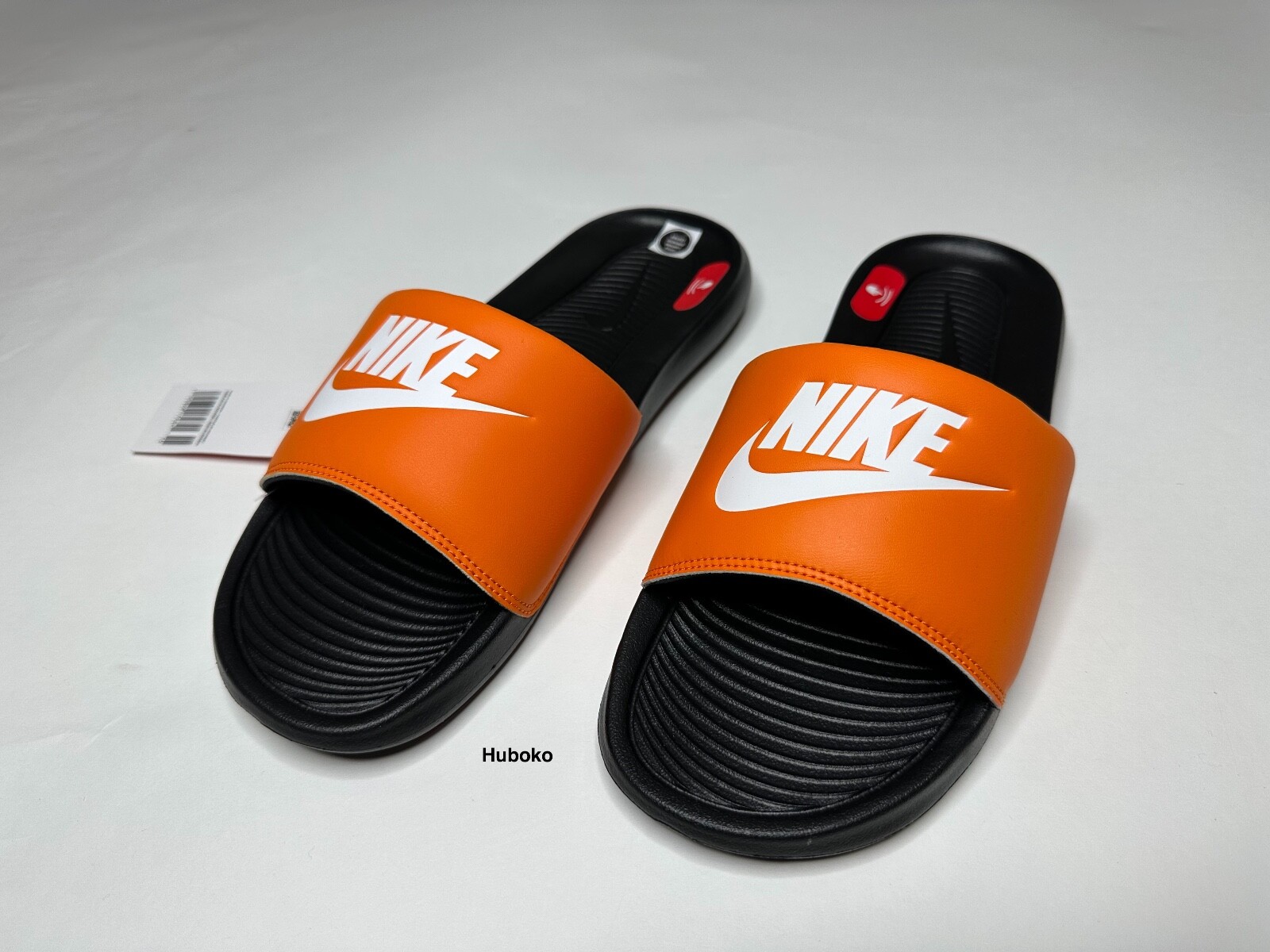 NIKE Victori One Slide / Sandals CN9675-800 Magma Orange White-Black NIB |  eBay