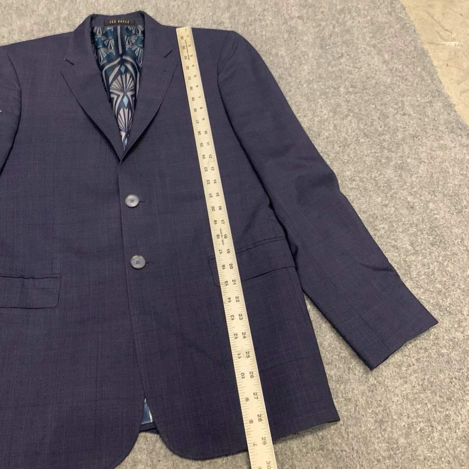 Abrigo deportivo blazer Ted Baker London calce moderno para hombre talla 38r Foto 3 de 4