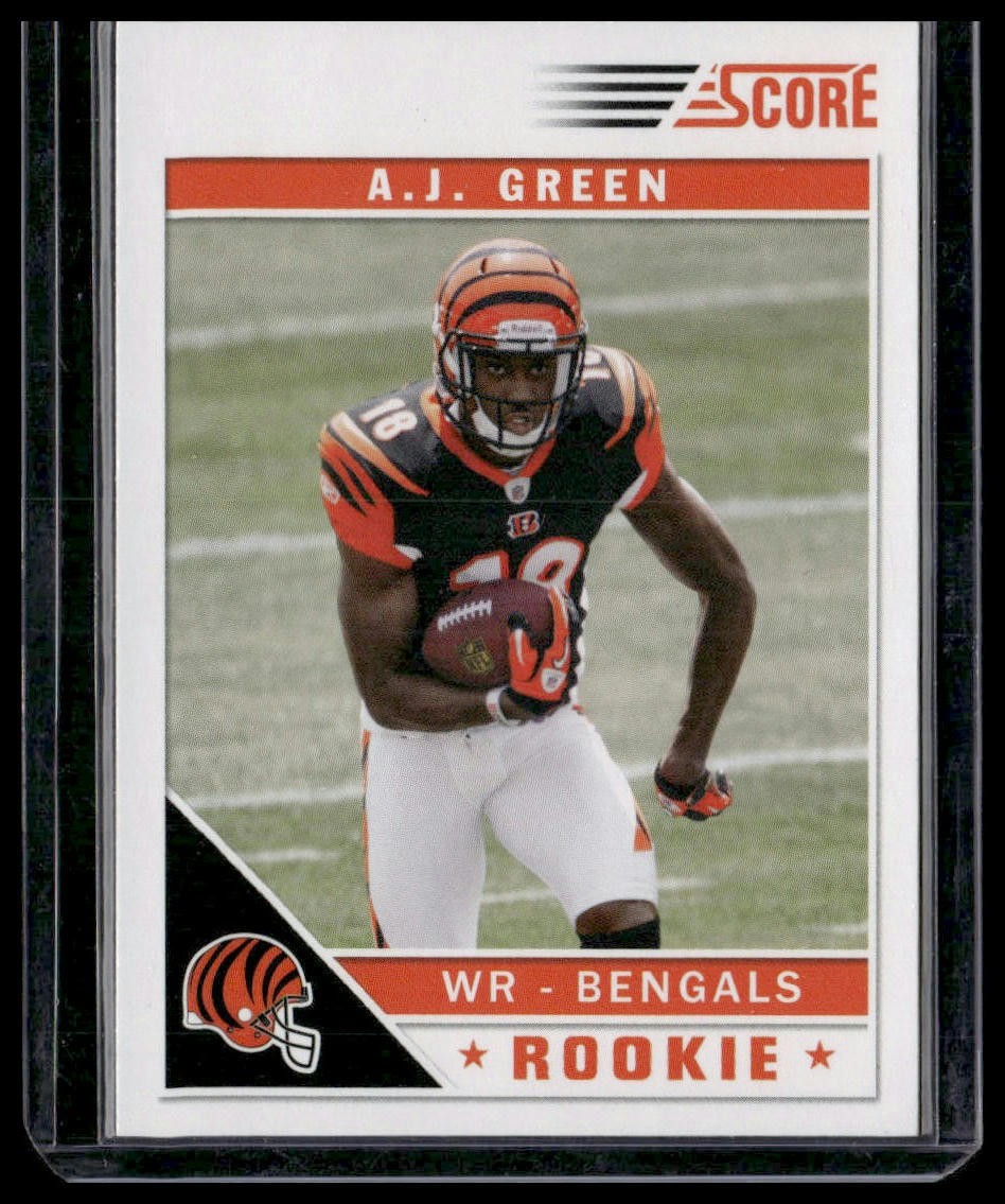 2011 Score #301 A.J. Green Scorecard