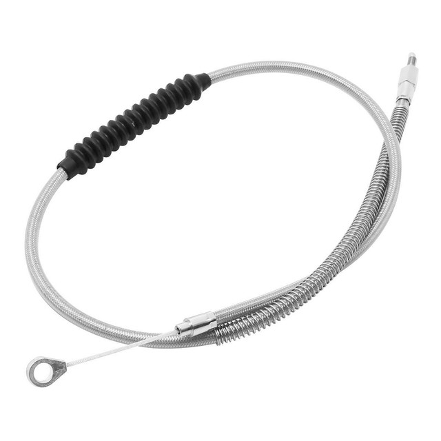 120CM Braided Clutch Cable For Harley Road Glide FLTRX FLTRU FLHX FLHR