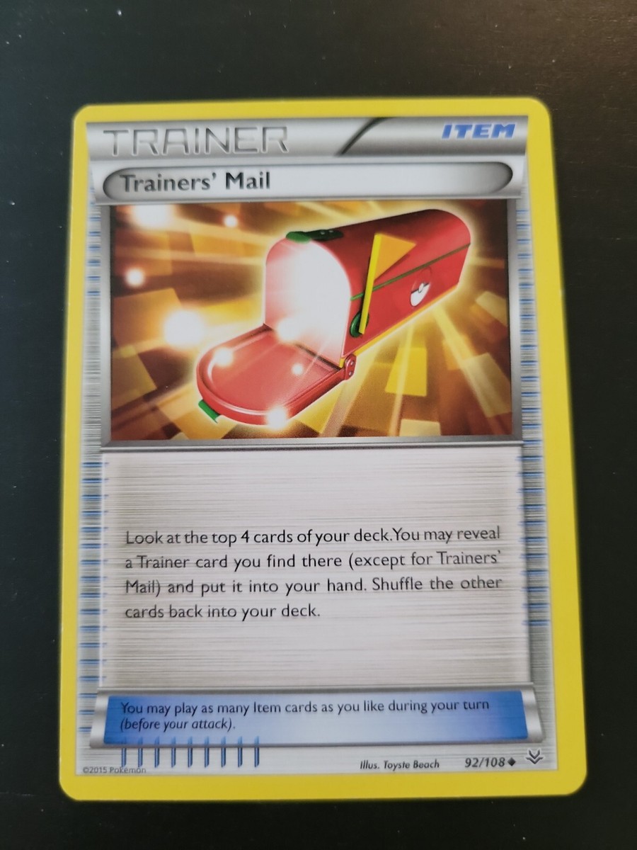 Pokemon TCG Card 2015 Roaring Skies - Trainers' Mail 92/108