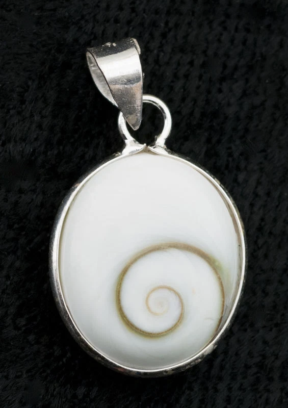 - SANS MARQUE//GÉNÉRIQUE - Pendentif Oeil de Sainte Lucie - Oeil de Shiva - Bijou - Argent 925 -W35-10075