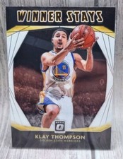 2020-21 Optic Basketball Klay Thompson #7 Winner Stays Golden State Warriors