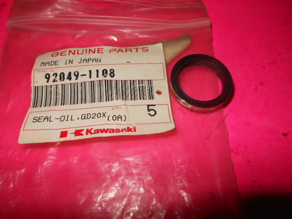 NOS OEM KAWASAKI ZX750 ZX1100 OIL SEAL 92049-1108 | eBay NOS OEM KAWASAKI ZX750 ZX1100 OIL SEAL 92049-1108 | eBay
