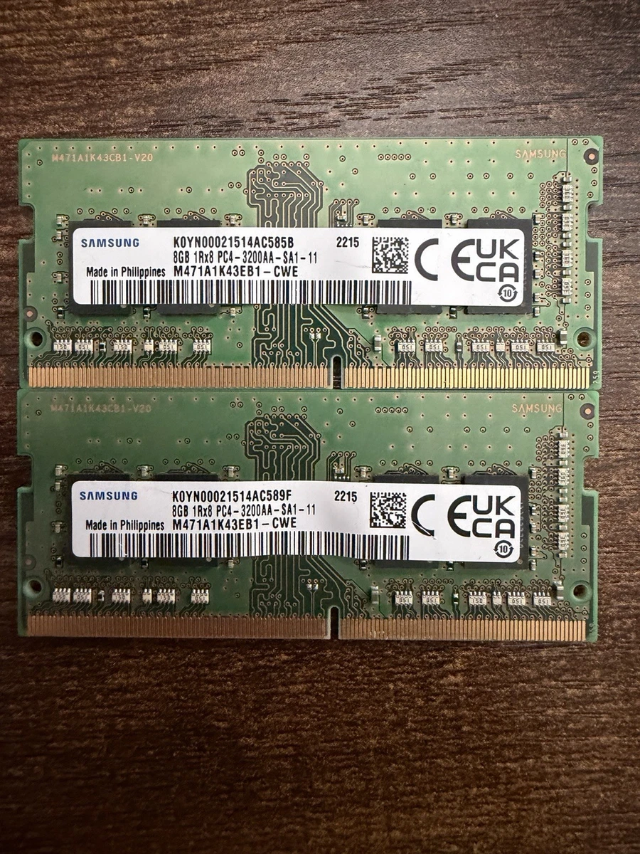 Samsung DDR4 SDRAM 16 GB Total Capacity Memory (RAM) for sale | eBay