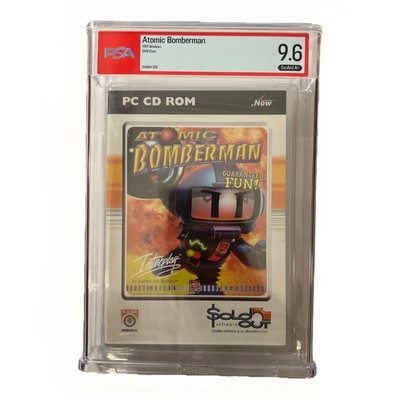 Atomic Bomberman (PC: Windows, 1997, DVD Case) PSA Graded 9.6 A+ - Rare!