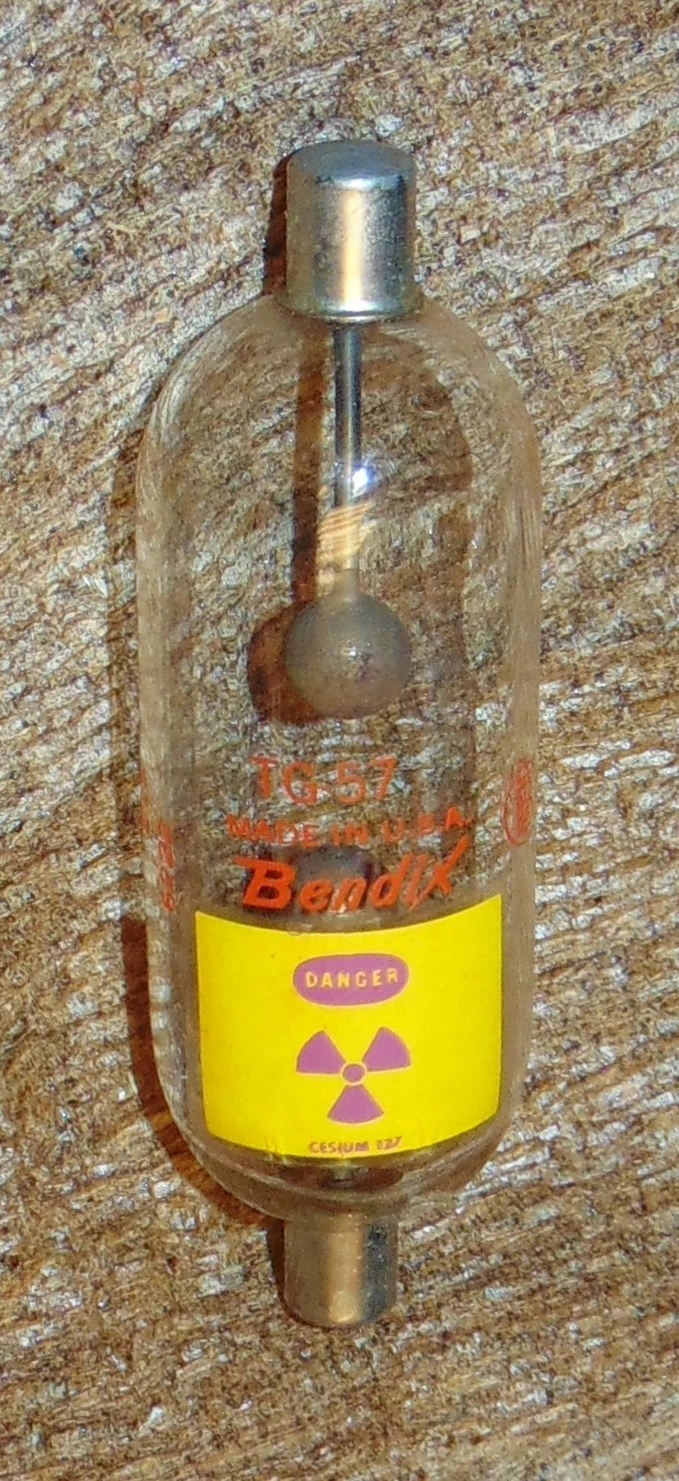 Nos Bendix スパーク ギャップ チューブ TG-57/TG57 * 新品作品 アメリカ製 - 画像1/2