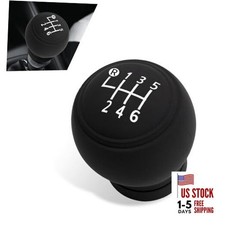 Car Gear Shift Knob Cover, 6 Speed Silicone Anti-Slip Gear Shift Protector,