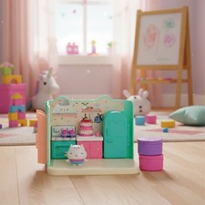 Bakey with Cakey Kitchen Playset - Includes Cakey Cat and Surprise Accessories