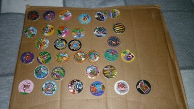 33 verschiedene Waddingtons Serie 2 Pogs, 90er Jahre