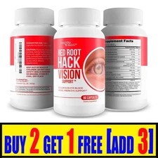 Red Root Hack Vision Supplement - Our Best Eye Pills for Ocular Clog & Vision
