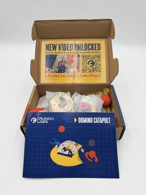 Crunch Labs Mark Rober Domino Catapult Build Box New Open Box Sealed Contents