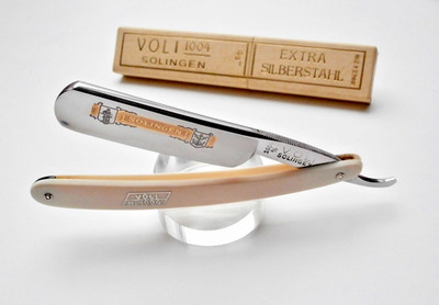 Rasiermesser VOLI 6/8'' Straight Razor SolidFrench Type Vintage Stosser SOLINGEN!