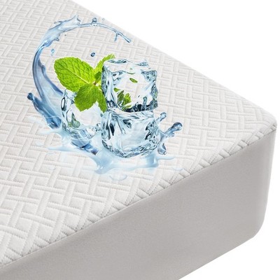 Premium Mattress Protector   Queen Size, Waterproof, & Ultra Soft Breathable ...