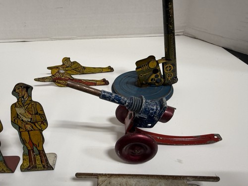 1930's Marx Soldier of Fortune Tin Litho Target Game - Picture 3 of 13
