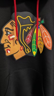 hoodie_chicago blackhawks - core ballpark_'47 brand_black_size: m_uvp: 59,99  