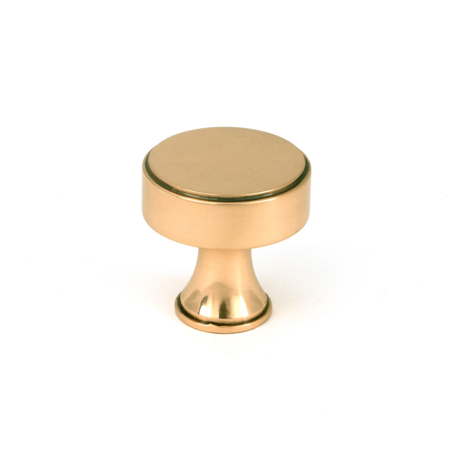 From The Anvil 51888 Polished Bronze Scully Cabinet Knob - 25mm