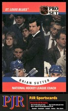 Brian Sutter 1990-91 Pro Set #676 St. Louis Blues