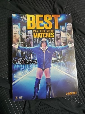 WWE: Best Pay-Per-View Matches 2013 (DVD, 2013, 3-Disc Set) NEW