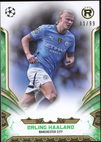 2024-25 Topps Museum Collection Erling Haaland Legendary Ink Gold