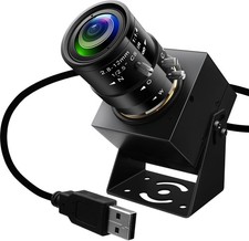 ELP 5Megapixel fotocamera USB attacco CS messa a fuoco manuale webcam con telefono 2,8-12 mm 4X