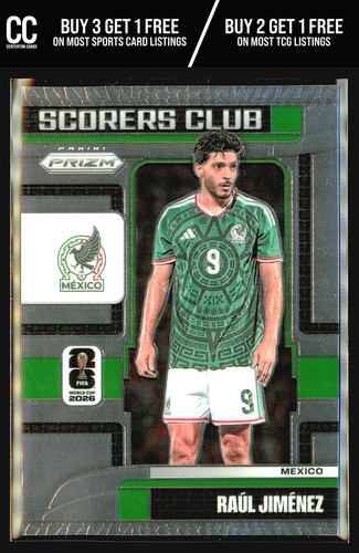Raul Jimenez 2026 Panini Prizm FIFA World Cup #17 Scorers Club Mexico