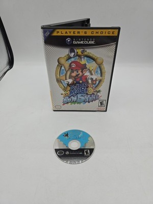 Super Mario Sunshine, Game And Case (Nintendo GameCube, 2002)