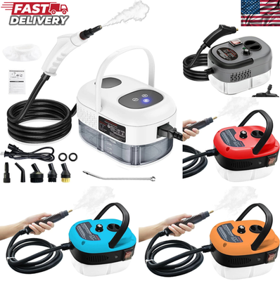 #ad Handle Control Handheld Steam Cleaner High Temp Pressure Cleaning Machine 2500W $37.99