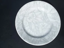 PETER TERRIS Shenango China9.25" Plate Leaves of sweet grass Restaurant Ware VG