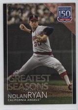 2019 Update 150 Years of Professional Baseball Black 259/299 Nolan Ryan HOF 1h31