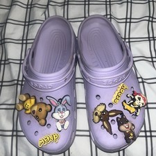 Justin Bieber Drew House Crocs Purple Size 8 ...