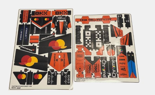Custom Stickers for 42228 Sheets 1 and 2 Replacement Stickers 42228 Sheet 1 and 2