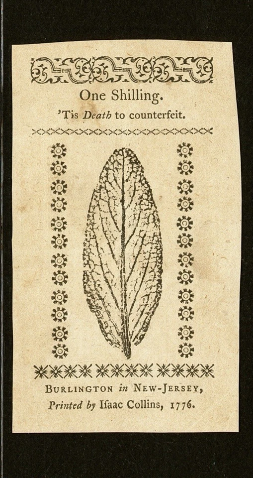 1776 New Jersey, Colonial Currency Bank Note, American Revolution NJ-175, PMG 58 - Image 4 of 4